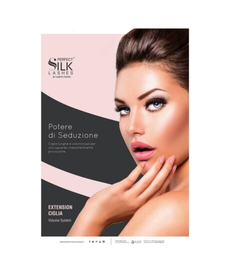 Poster Perfect Silk Lashes™ Tecnica Volume - 50x70cm