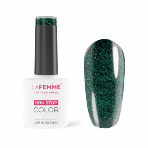 Smalto Semipermanente Verde Glitter 56