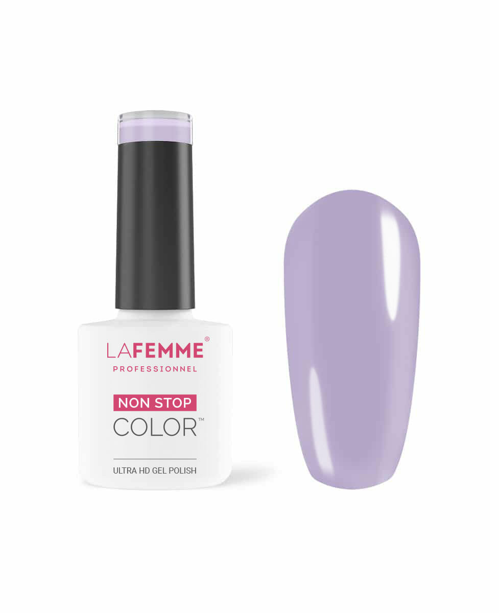 smalto per unghie color glicine