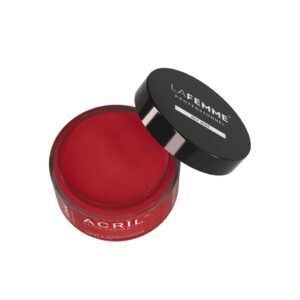 polvere acrilica rossa