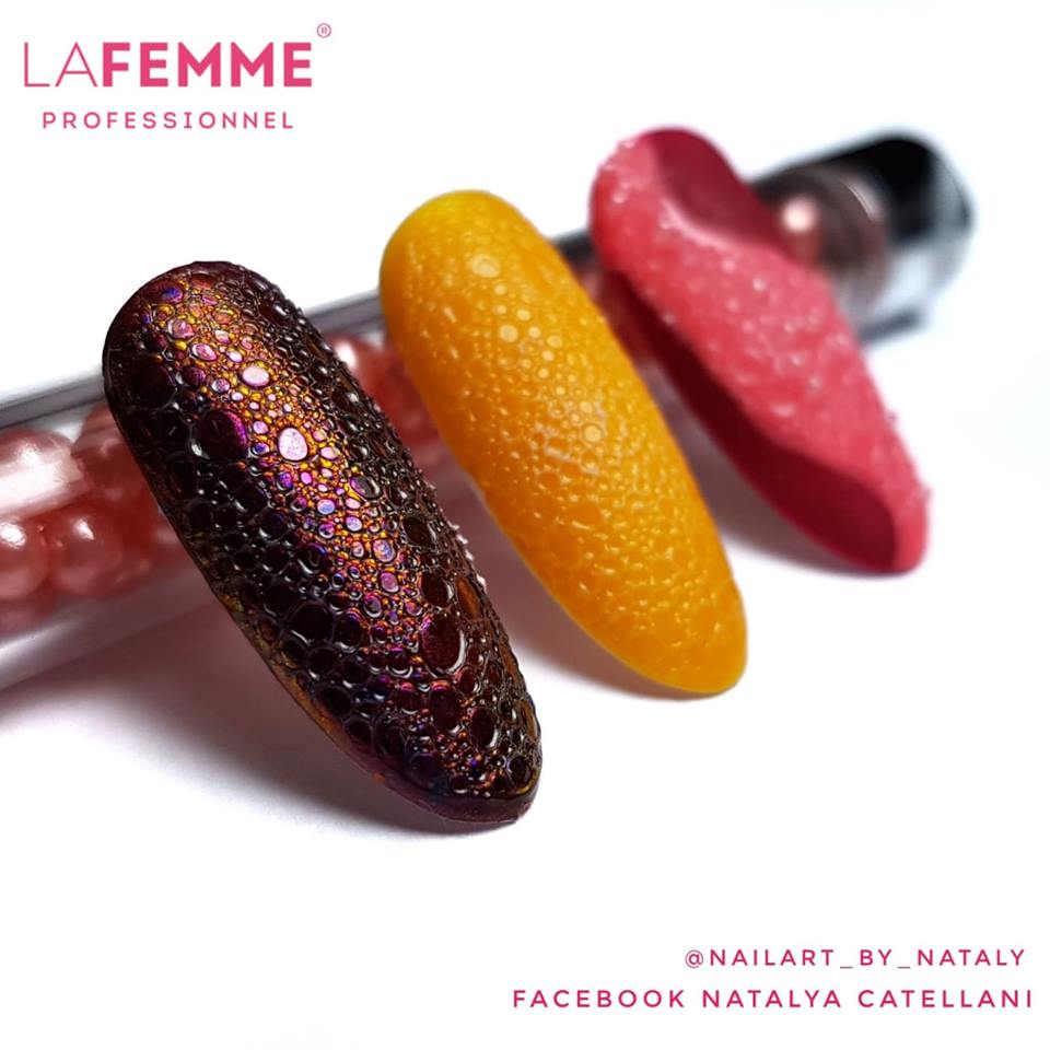 Nail Art Bolle Sapone