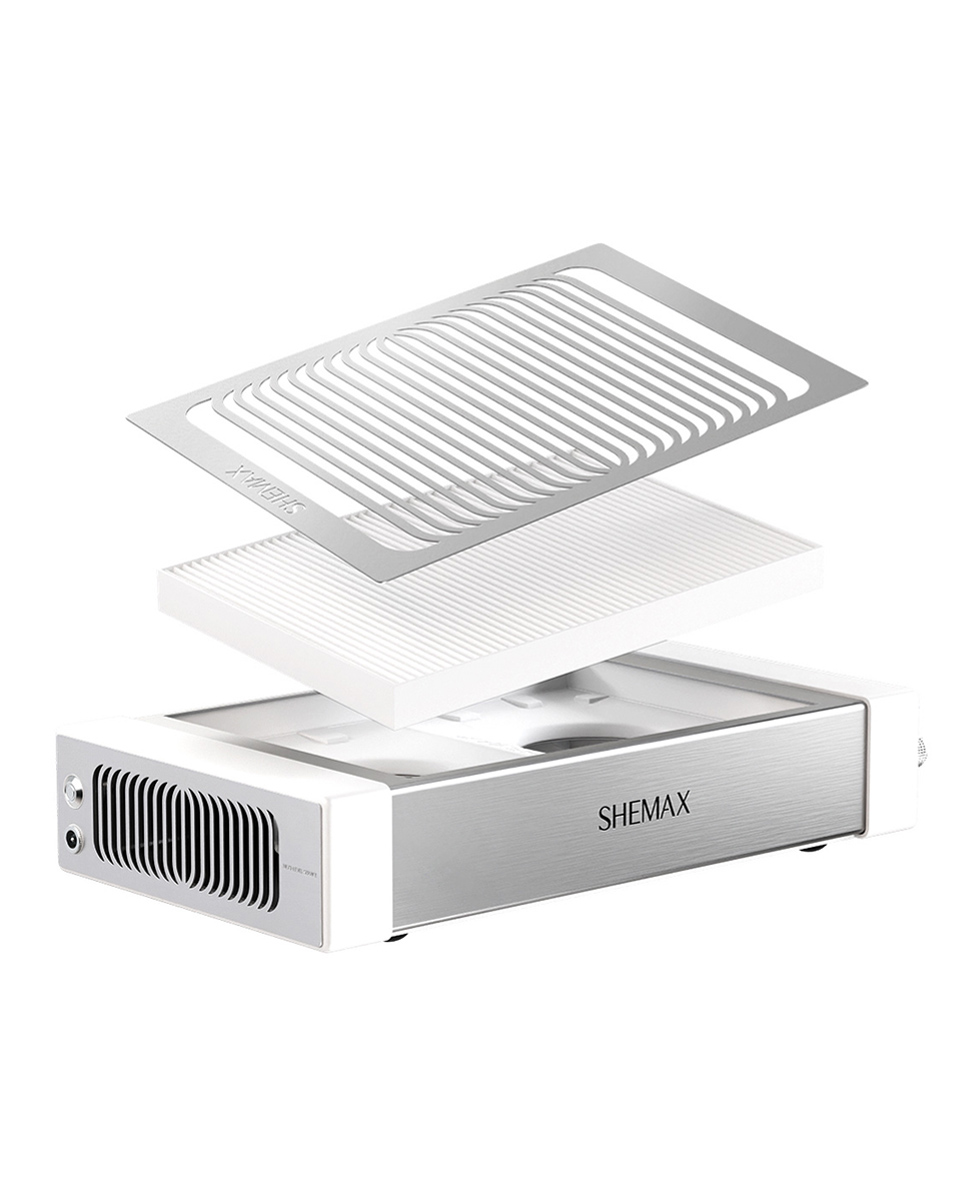 nail dust collector shemax style pro white