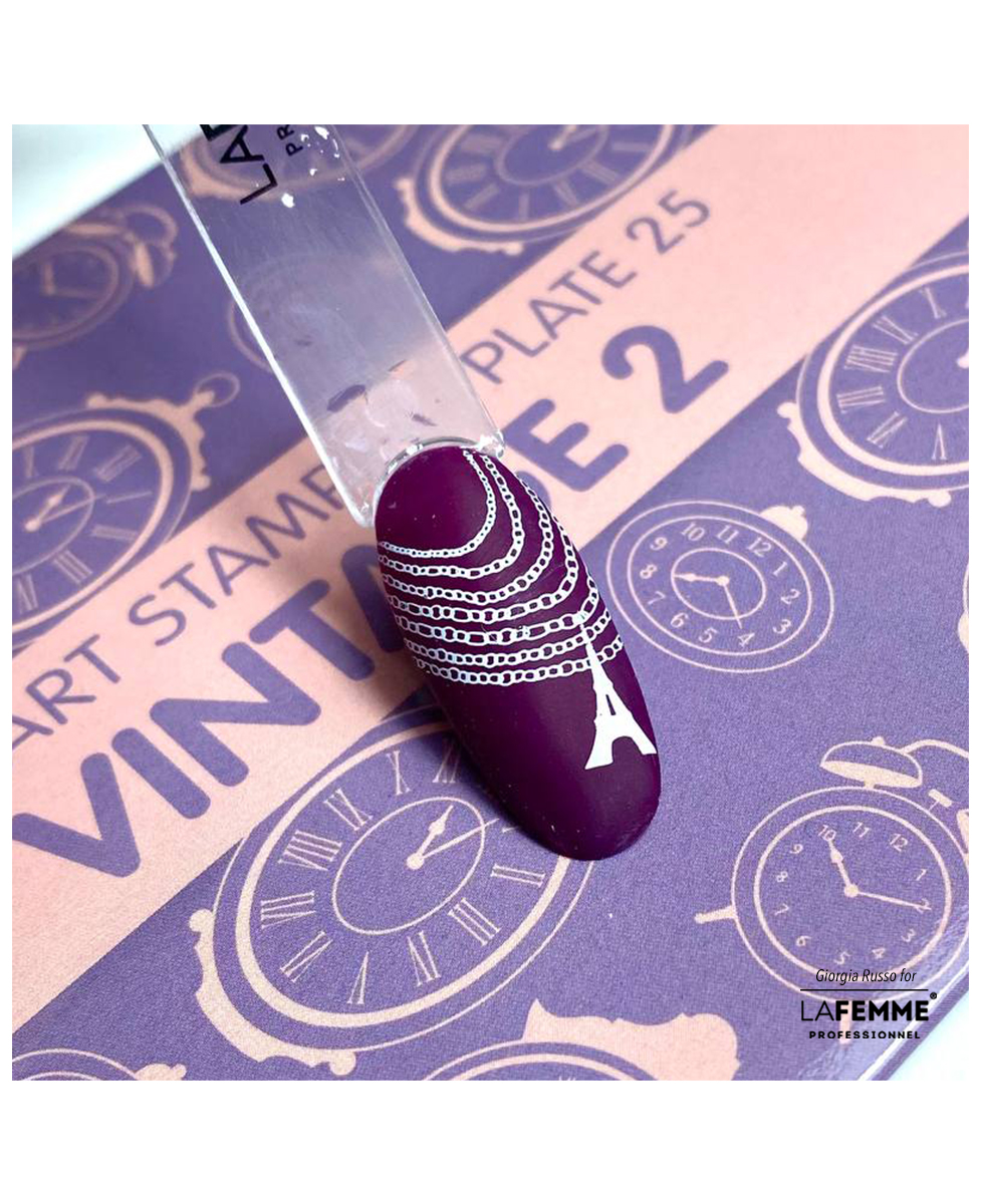 Piastra per stamping nailart - Vintage 2 - Moyra