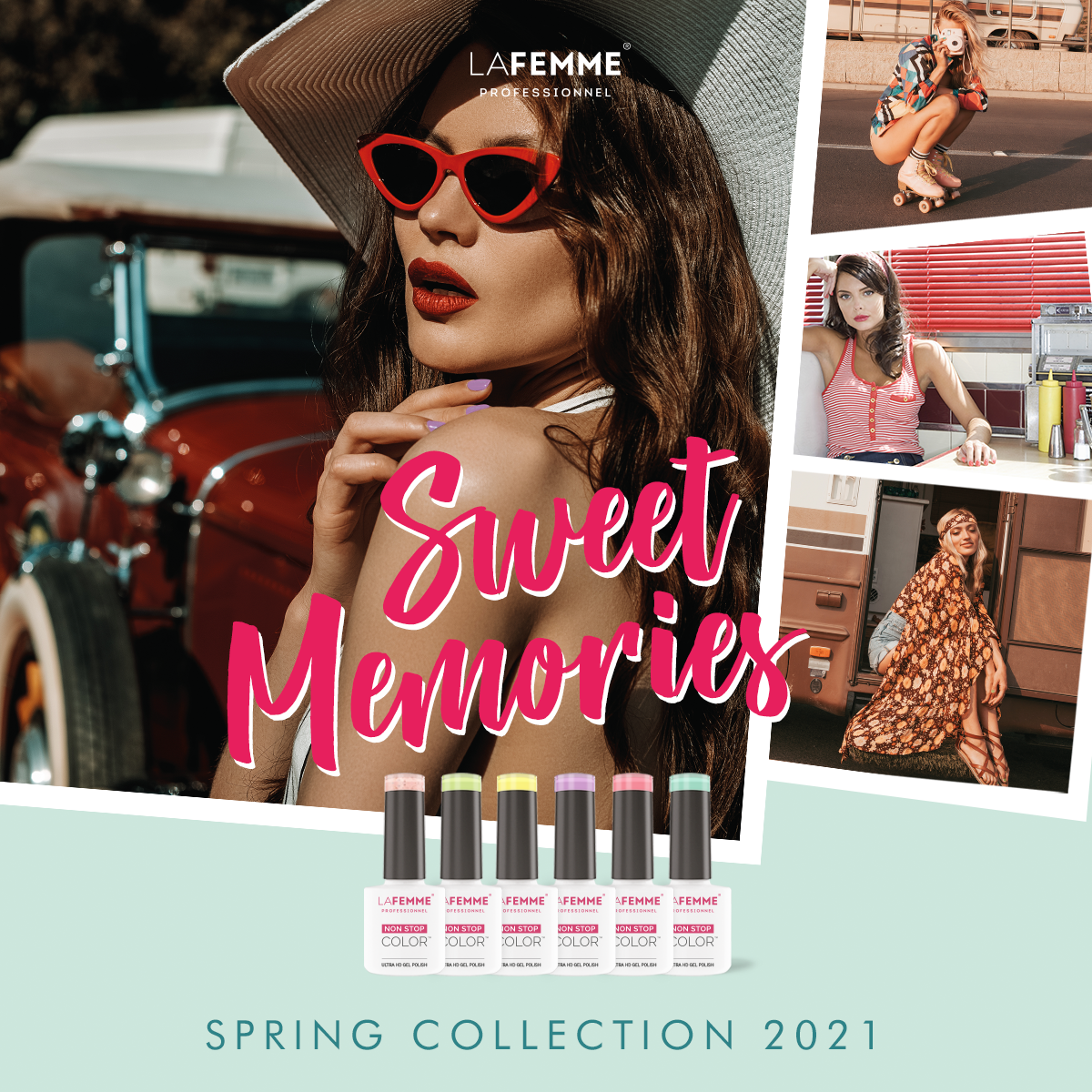 Smalto semipermanente Non Stop Color - Spring Collection 2021 Smalto semipermanente Non Stop Color - Spring Collection 2021