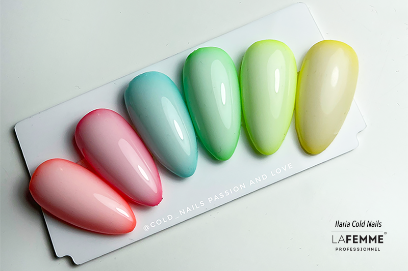 Nail Art Unghie Sfumate