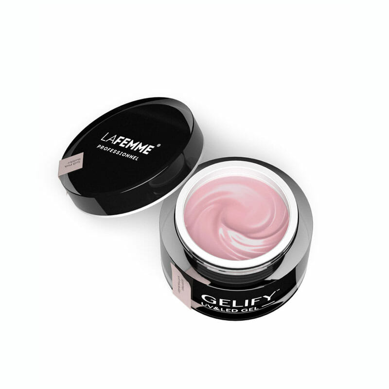 Gel per Unghie Trifasico Tissotropico Rosa Lattiginoso - La Femme Gelify Gel per Unghie Trifasico Tissotropico Rosa Lattiginoso - La Femme Gelify