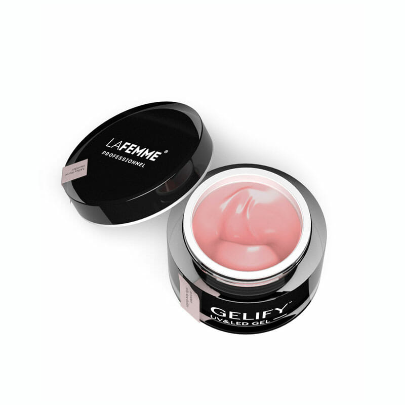 Gel per Ricostruzione Unghie Autolivellante Rosa Lattiginoso - La Femme Gel per Ricostruzione Unghie Autolivellante Rosa Lattiginoso - La Femme