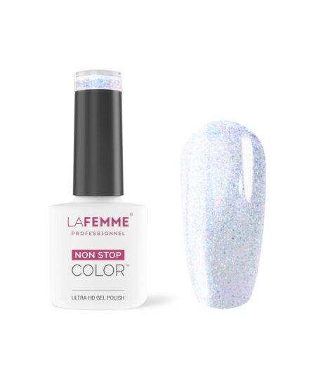 Top Coat No Wipe Blu Azzurro Glitter S001