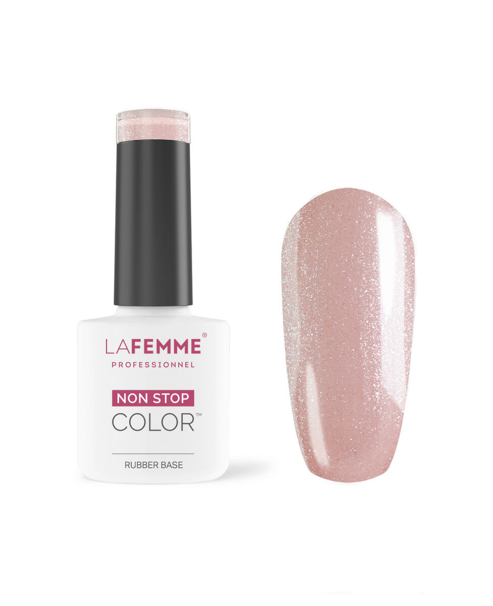 Rubber Base UV&LED 8g - R005_Glitter Pink