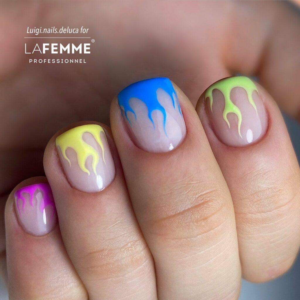 nail art facili per unghie corte