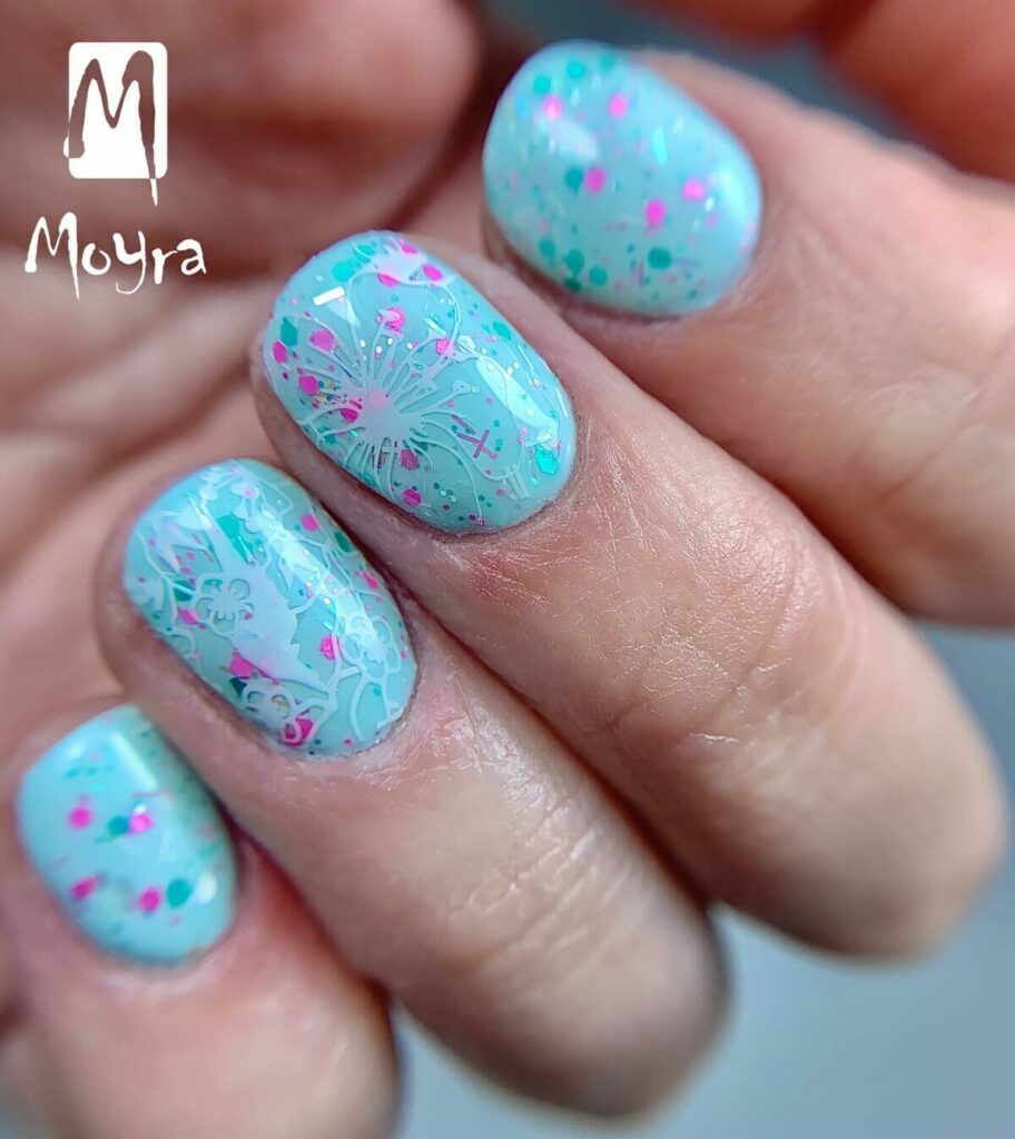 nail art unghie cortissime