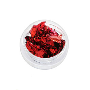 Foglia Decorativa Rossa