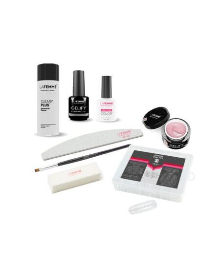 Kit Iniziale Gel per Ricostrzuione Unghie con dual form