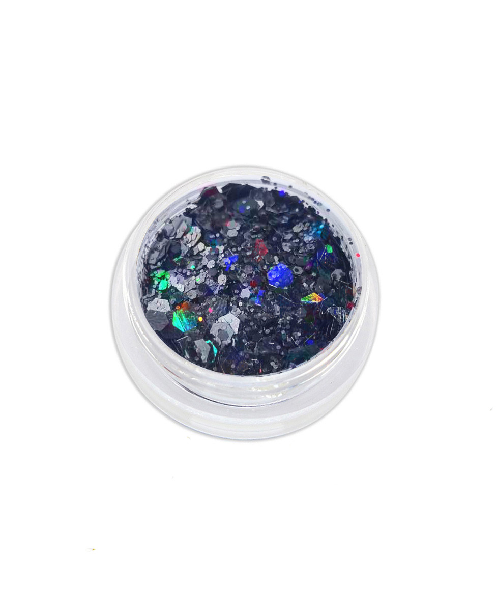 Black Holo Glitter