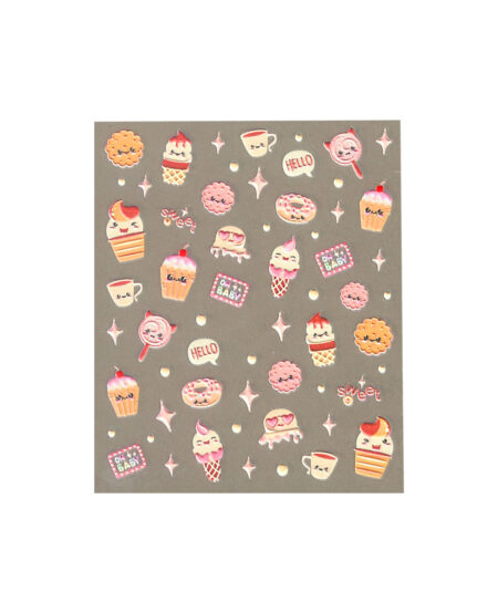 Sticker 3D - Muffin Comapares