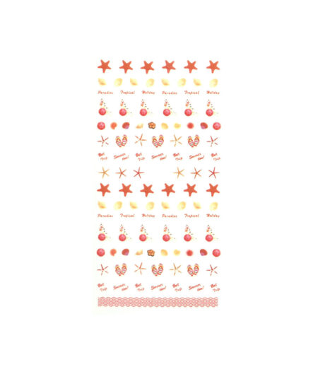 Sticker nailart stelle mare minimal estate summer sea - Shell We Dance