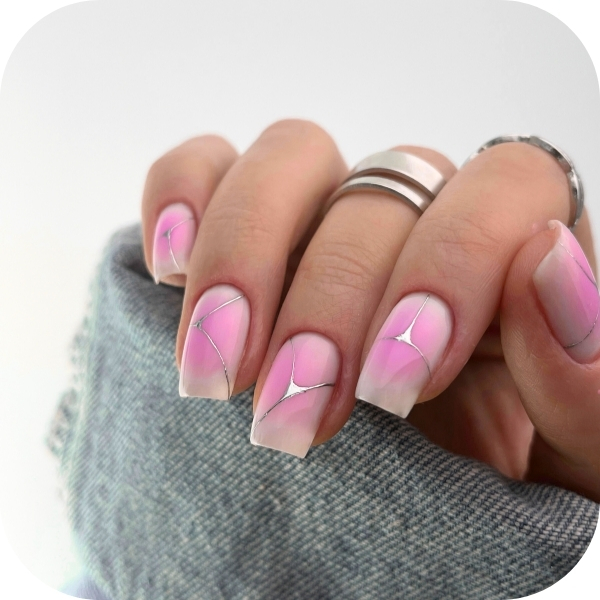idee unghie inverno aura nails