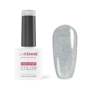 Smalto Semipermanente argento Glitter LaFemme