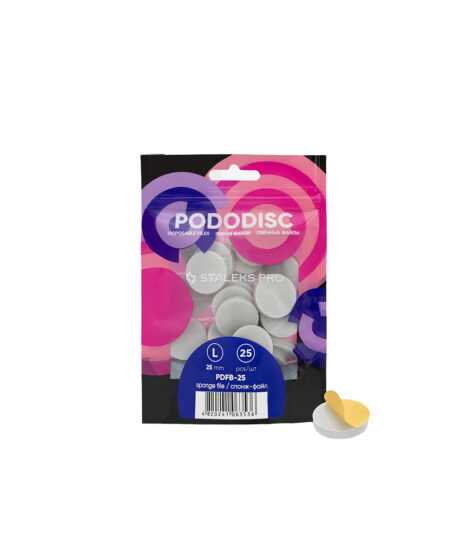 Disco Lucidante per Pedicure - L - 25mm - PODODISC STALEKS PRO - 25pz