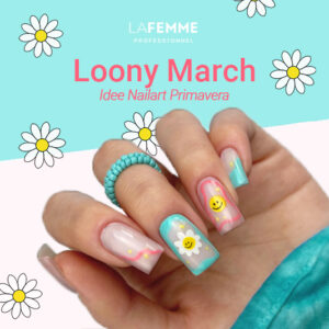 loony march - idee nailart primavera