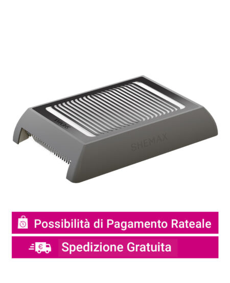 Aspiratore shemax unghie style X-pro grigio