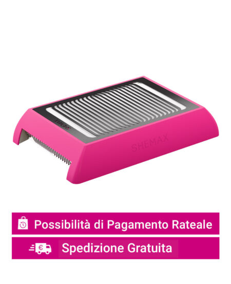aspiratore per unghie shemax X-PRO rosa pink