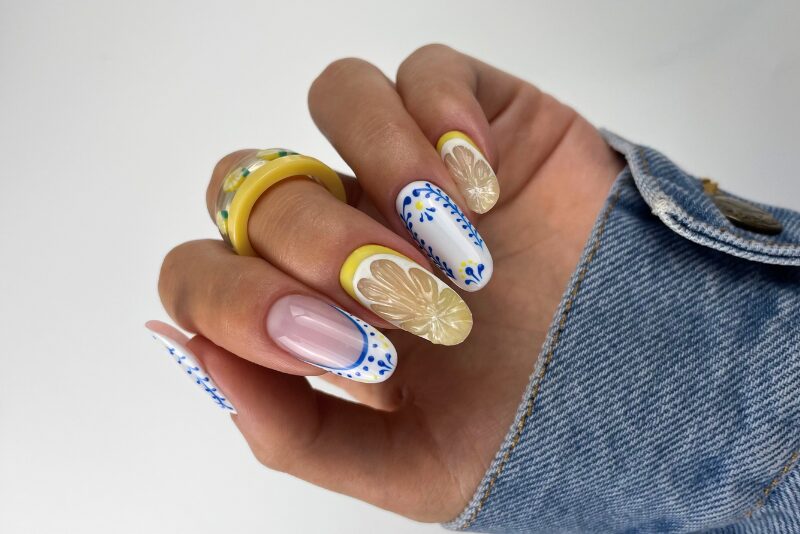 Nail art Estive – unghie decorate con frutta è il trend!