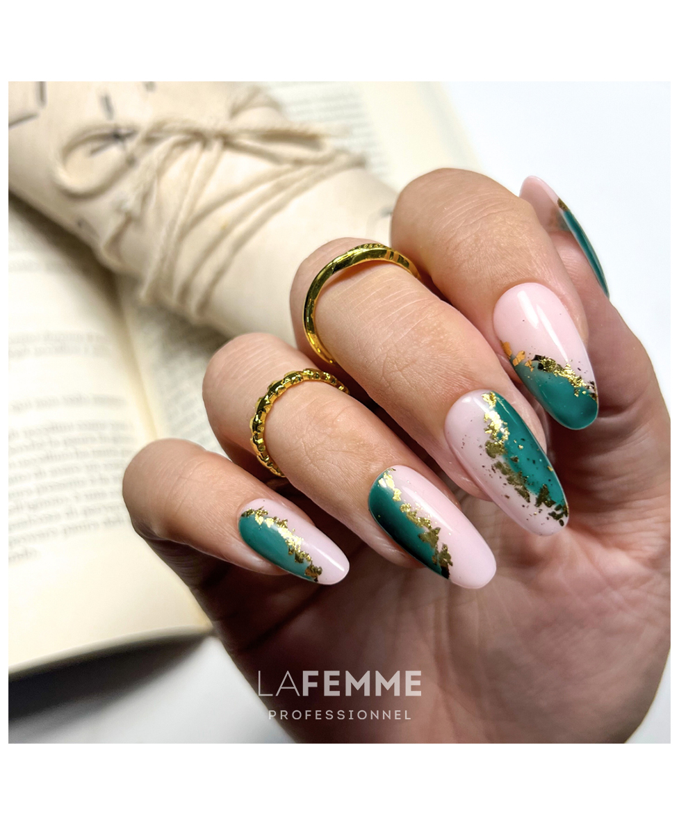 semipermanente verde bottiglia