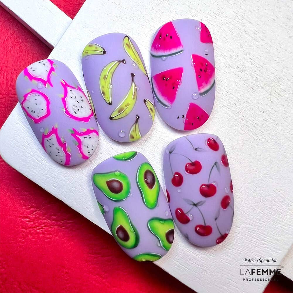 Cherry nails