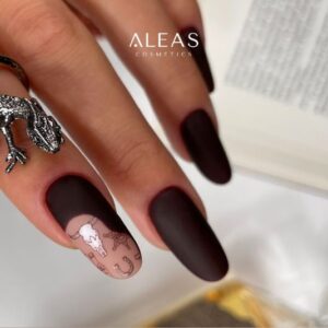 Copertina blog nail art marrone western smalto semipermanente