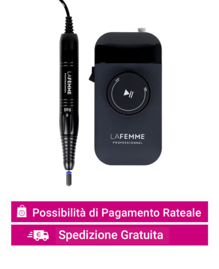Fresa per unghie portatile brushless silent nova la femme