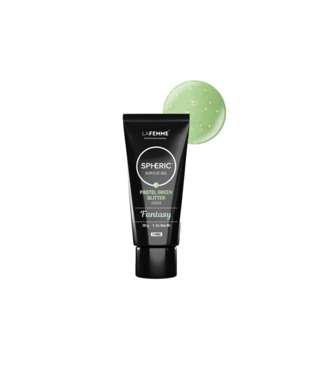 Acrygel Verde Chiaro Glitter La Femme