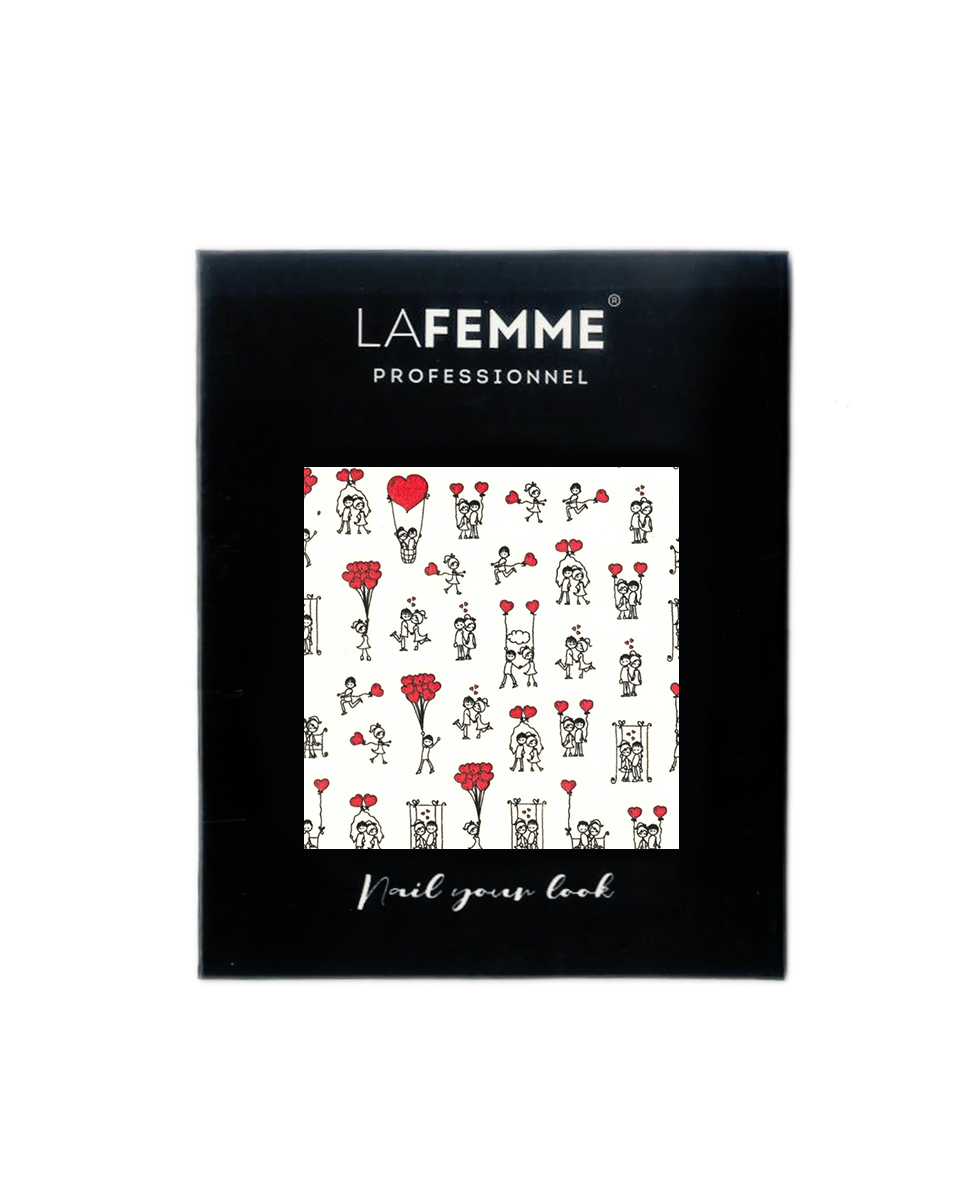 stickers unghie per San Valentino con cuori