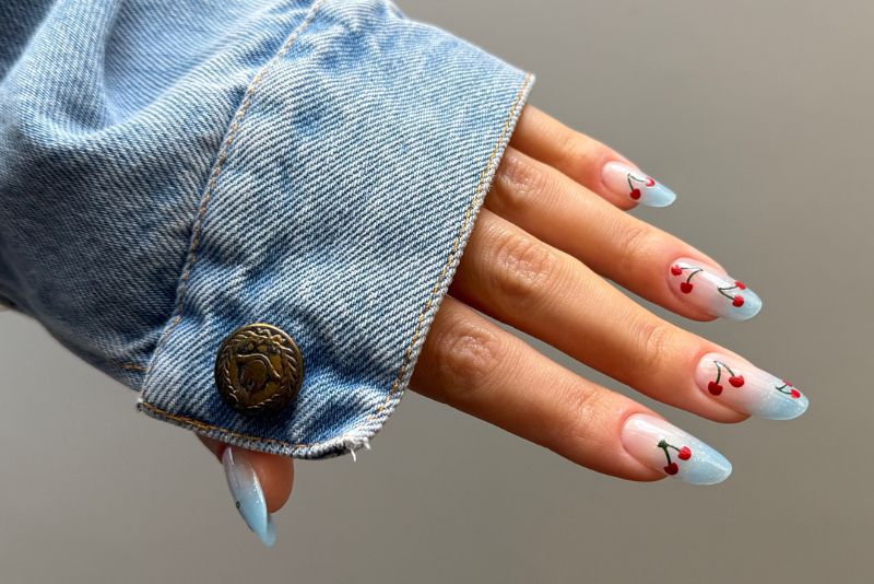 Cherry Nails – Nail Art Primavera