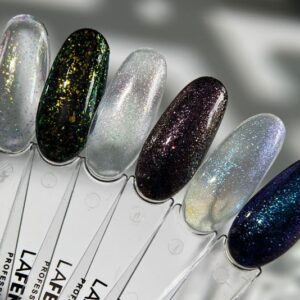 Top coat con Glitter La Femme