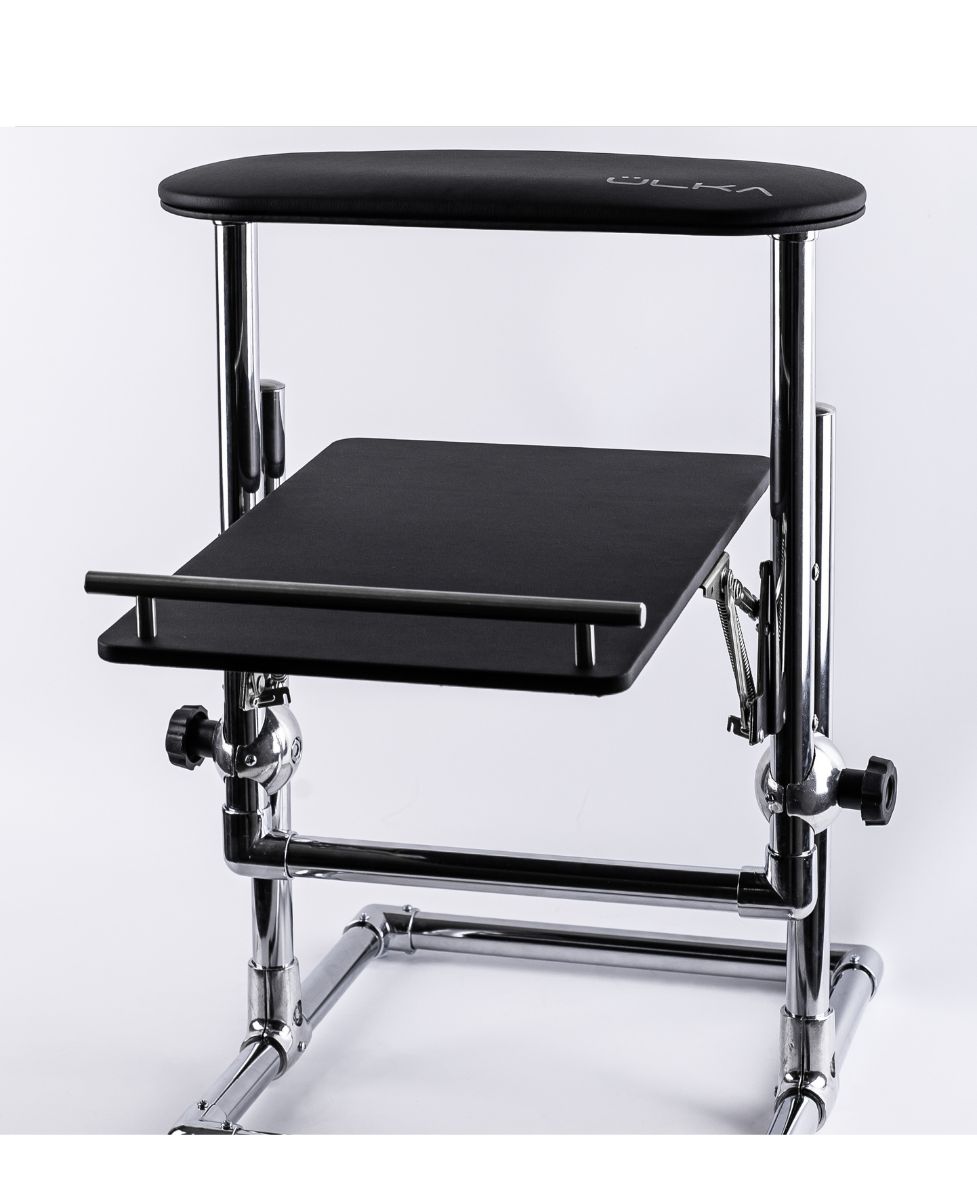 Stand Pedicure Nero con Supporto per Aspiratore