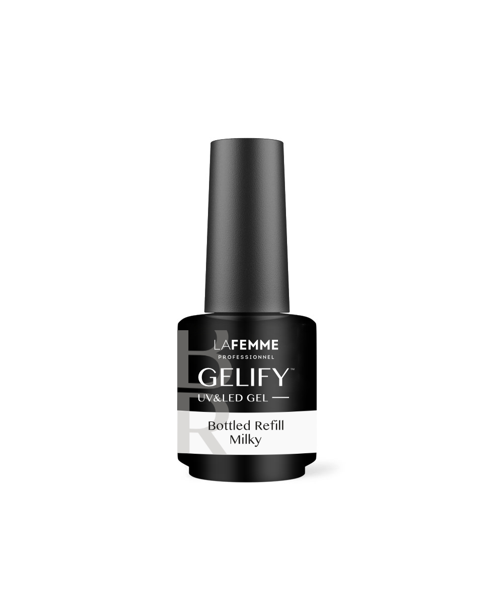 Gelify™ UV&LED Gel 15gr - Milky Bottled Refill