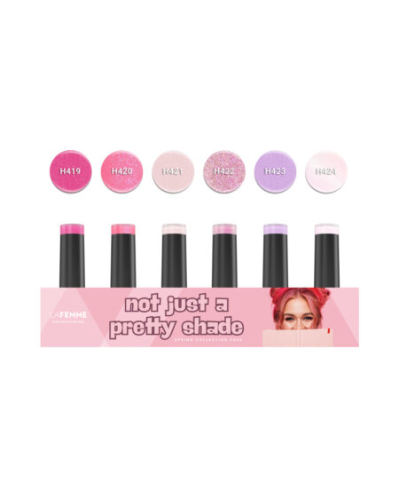 Kit "Not Just a Pretty Shade" Non Stop Color™ UV&LED - 6pz