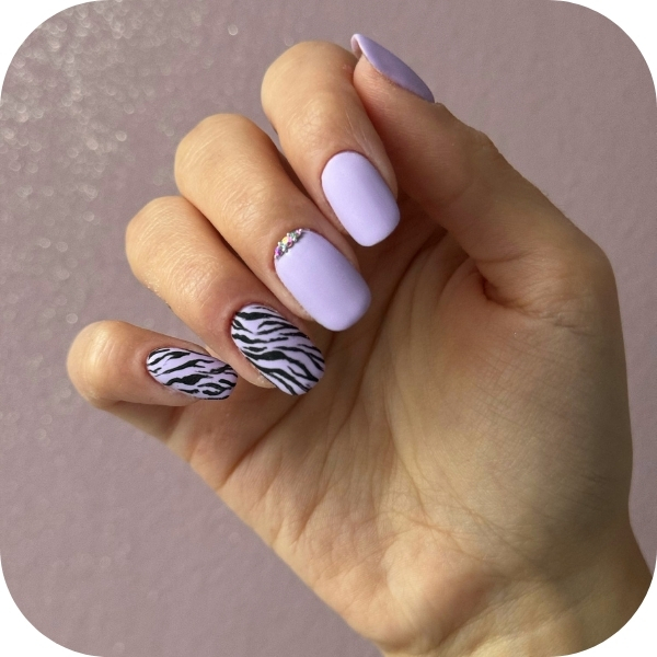 nail art primaverile animalier 