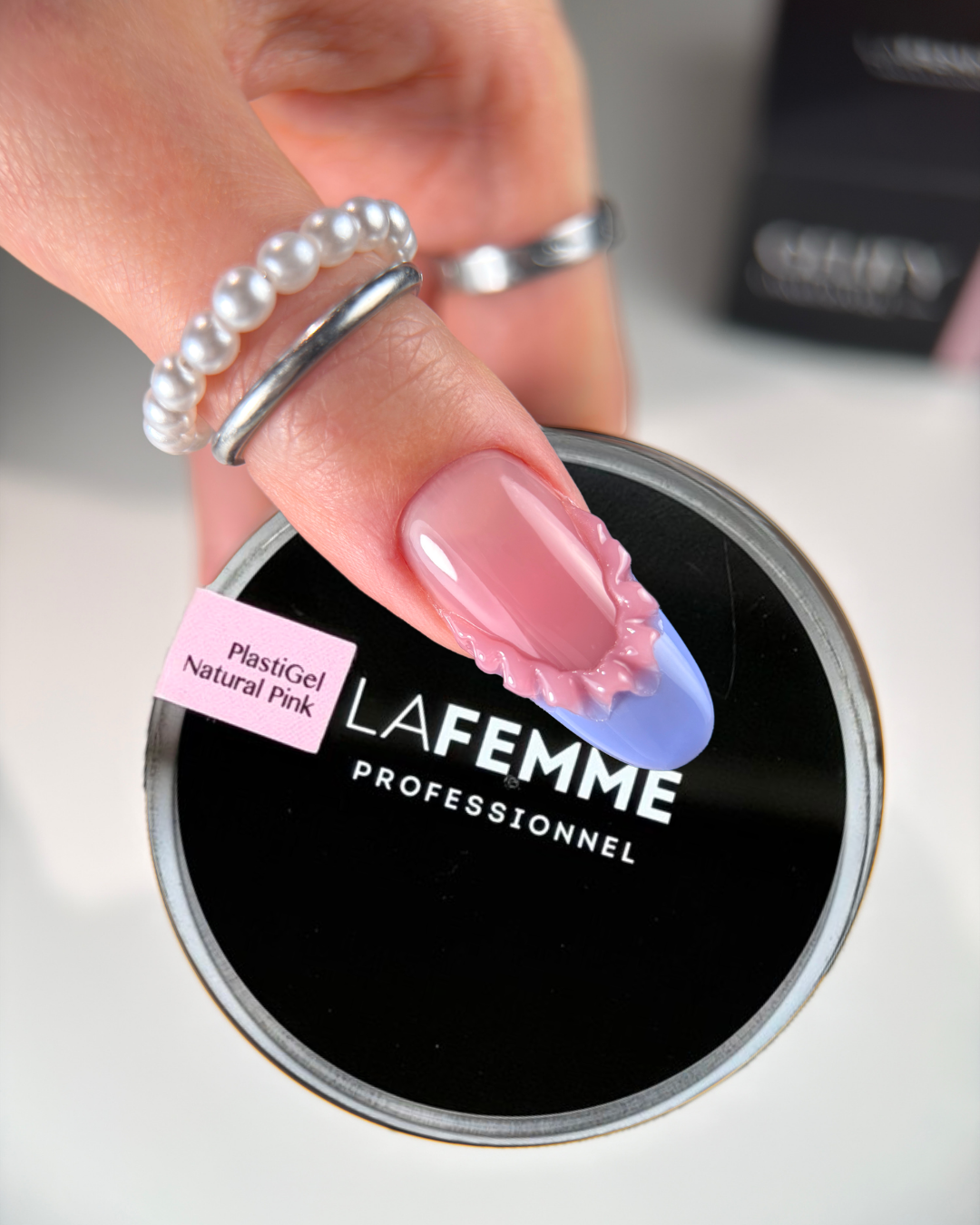 Gelify™ UV&LED Gel 15gr - PlastiGel - Natural Pink - immagine 2