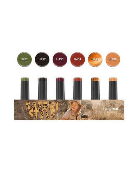 Kit "Safari Style" Non Stop Color™ UV&LED - 6pz